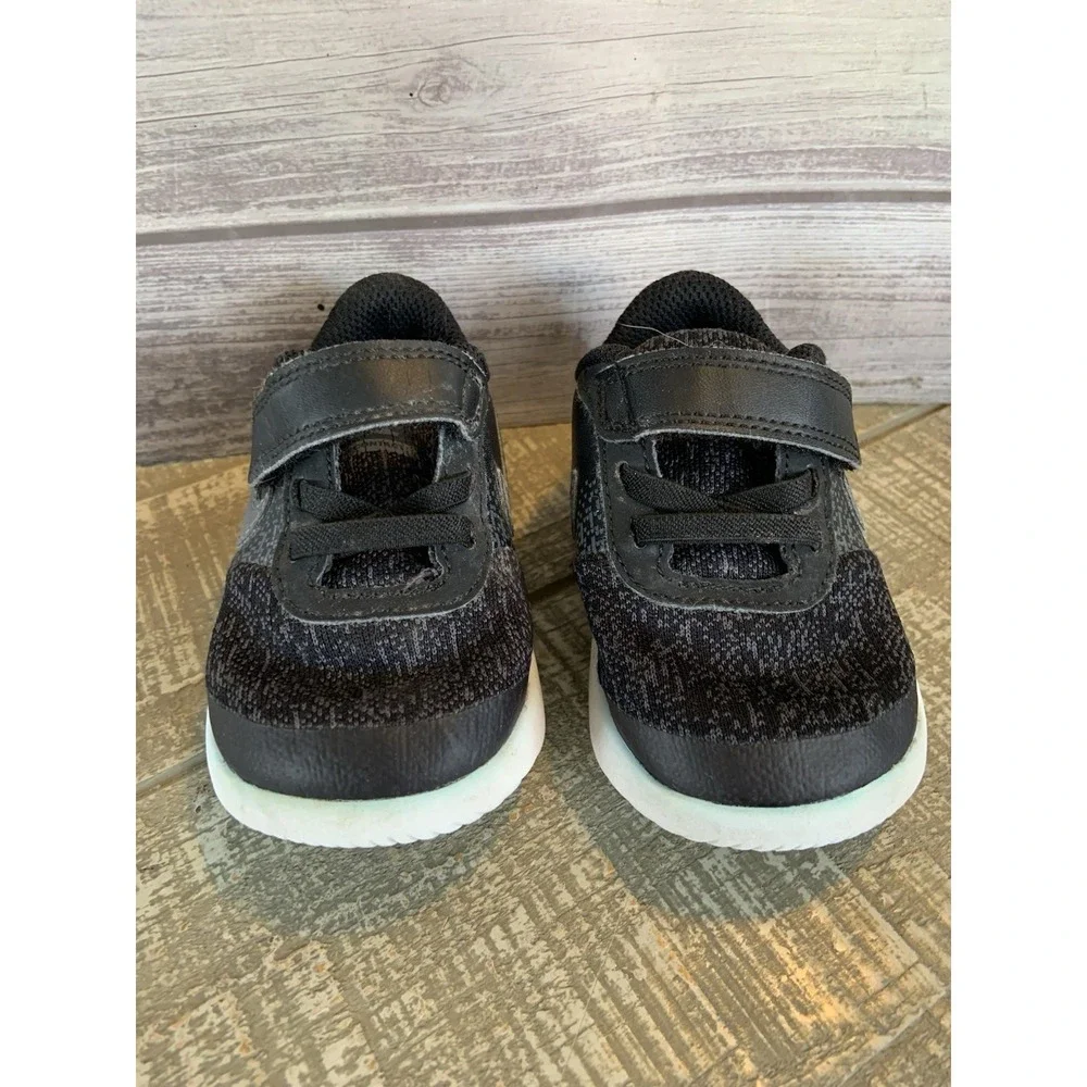 Nike Flex Contact Black‎ Walking Athletic Shoes Sneakers Baby Toddler Size 5C